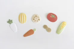 21pcs Vegetable Cereal Sticker Set