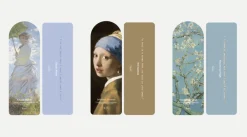 2pcs Vintage Arch Bookmark Set