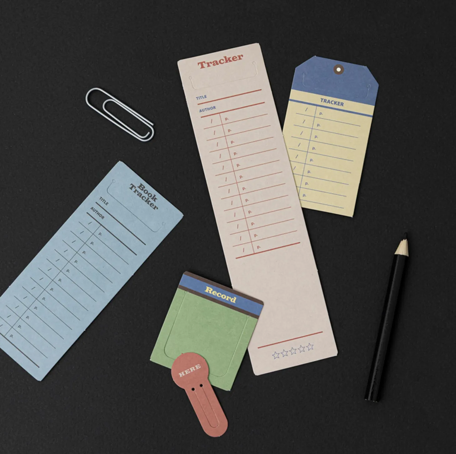 20pcs Vintage Memo Bookmark Set