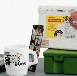 6pcs Vintage Removable Sticker Set