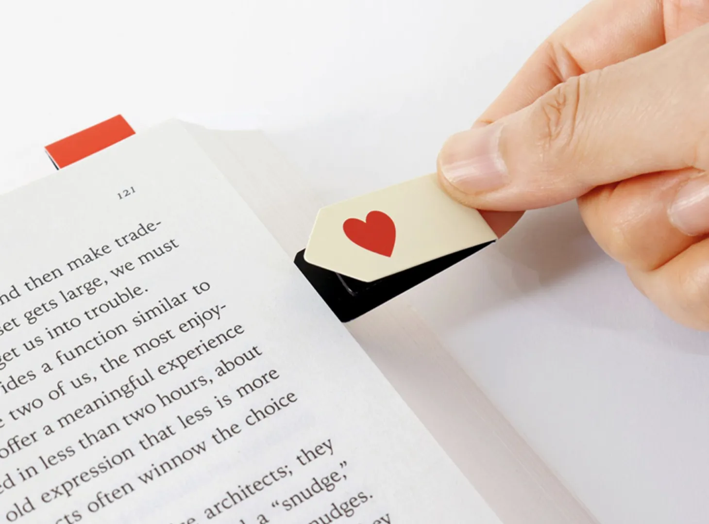 2pcs Vivid Magnetic Index Bookmark Set