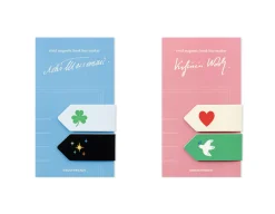 2pcs Vivid Magnetic Index Bookmark Set