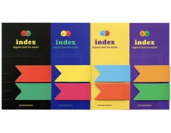 2pcs Vivid Magnetic Index Bookmark Set