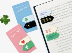2pcs Vivid Magnetic Index Bookmark Set