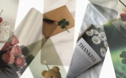 3pcs Warm Wishes Bookmark Set