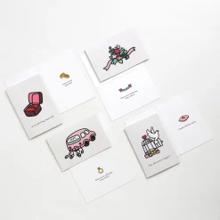 10pcs Wedding Moments Card Set