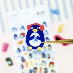 Penguin Juice Deco Sticker