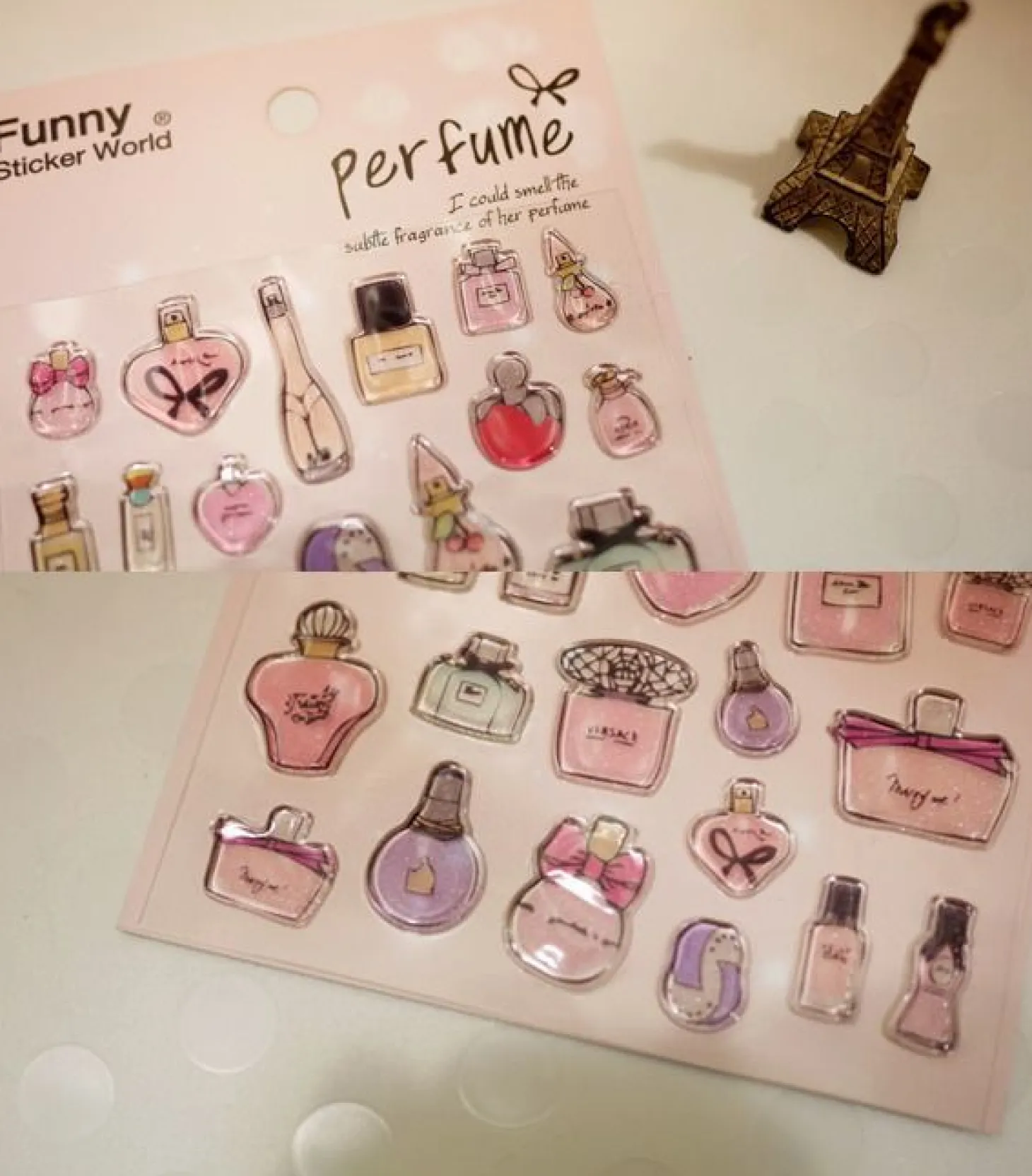 Perfume Epoxy Deco Sticker