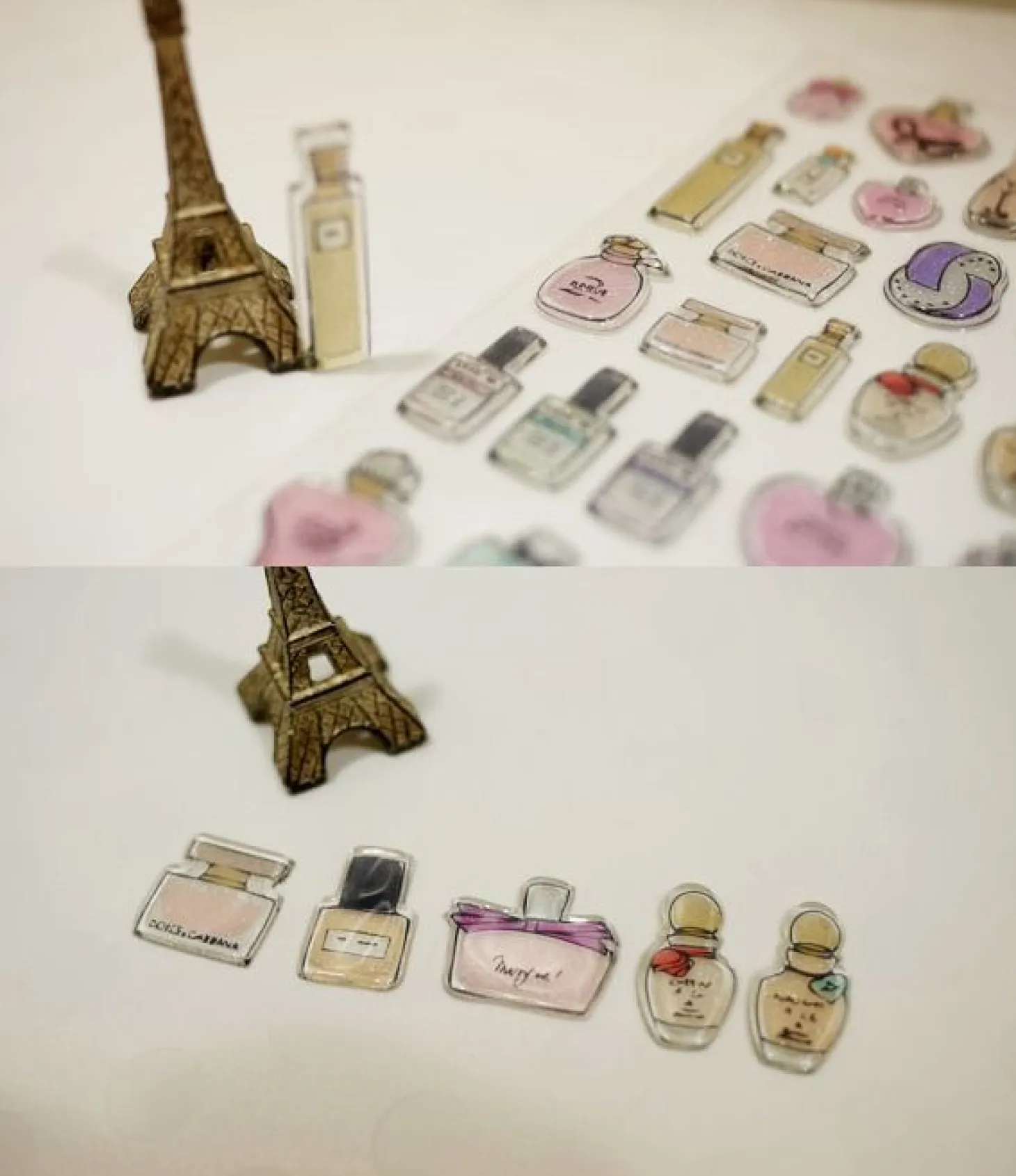 Perfume Epoxy Deco Sticker