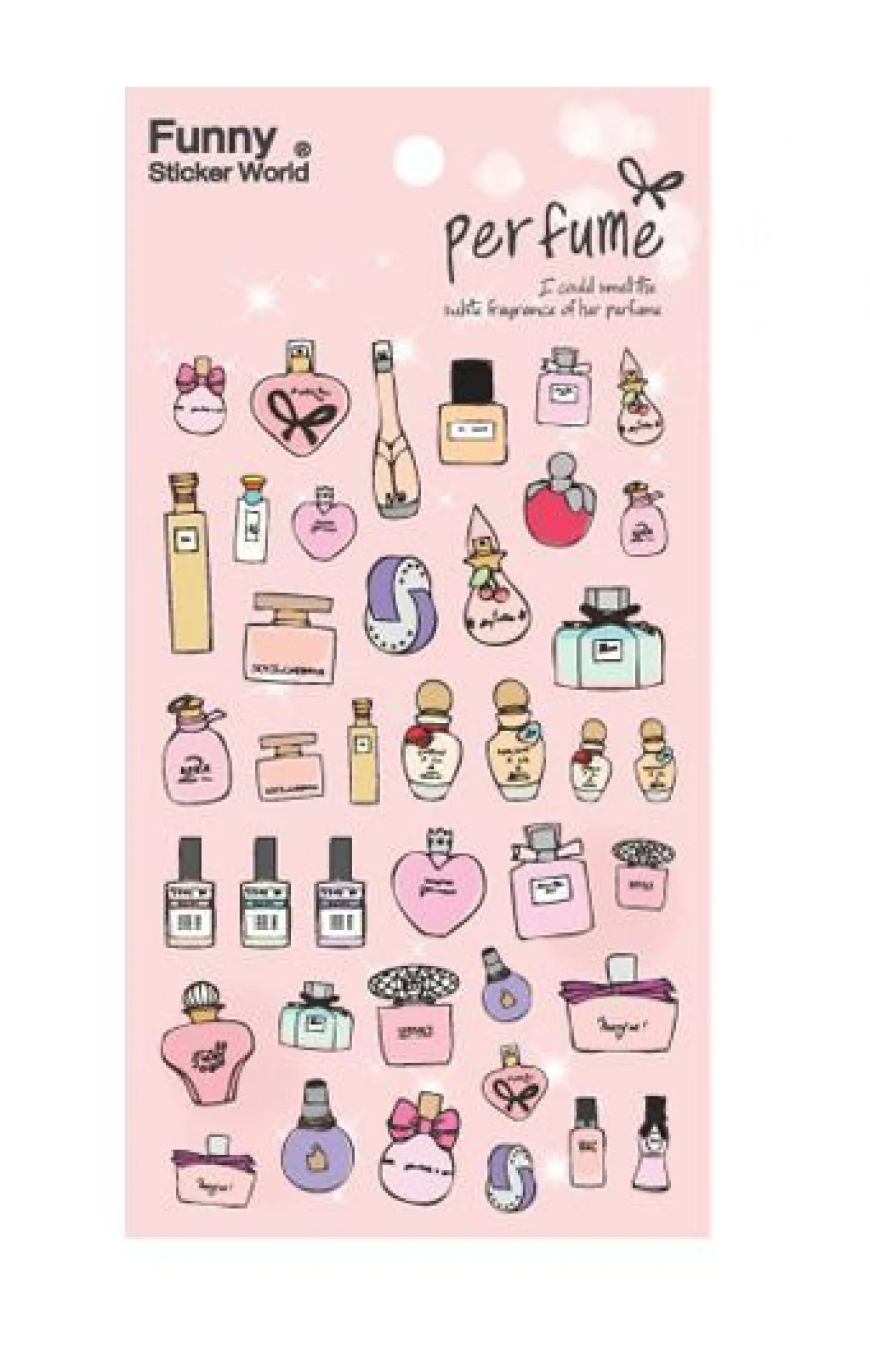 Perfume Epoxy Deco Sticker