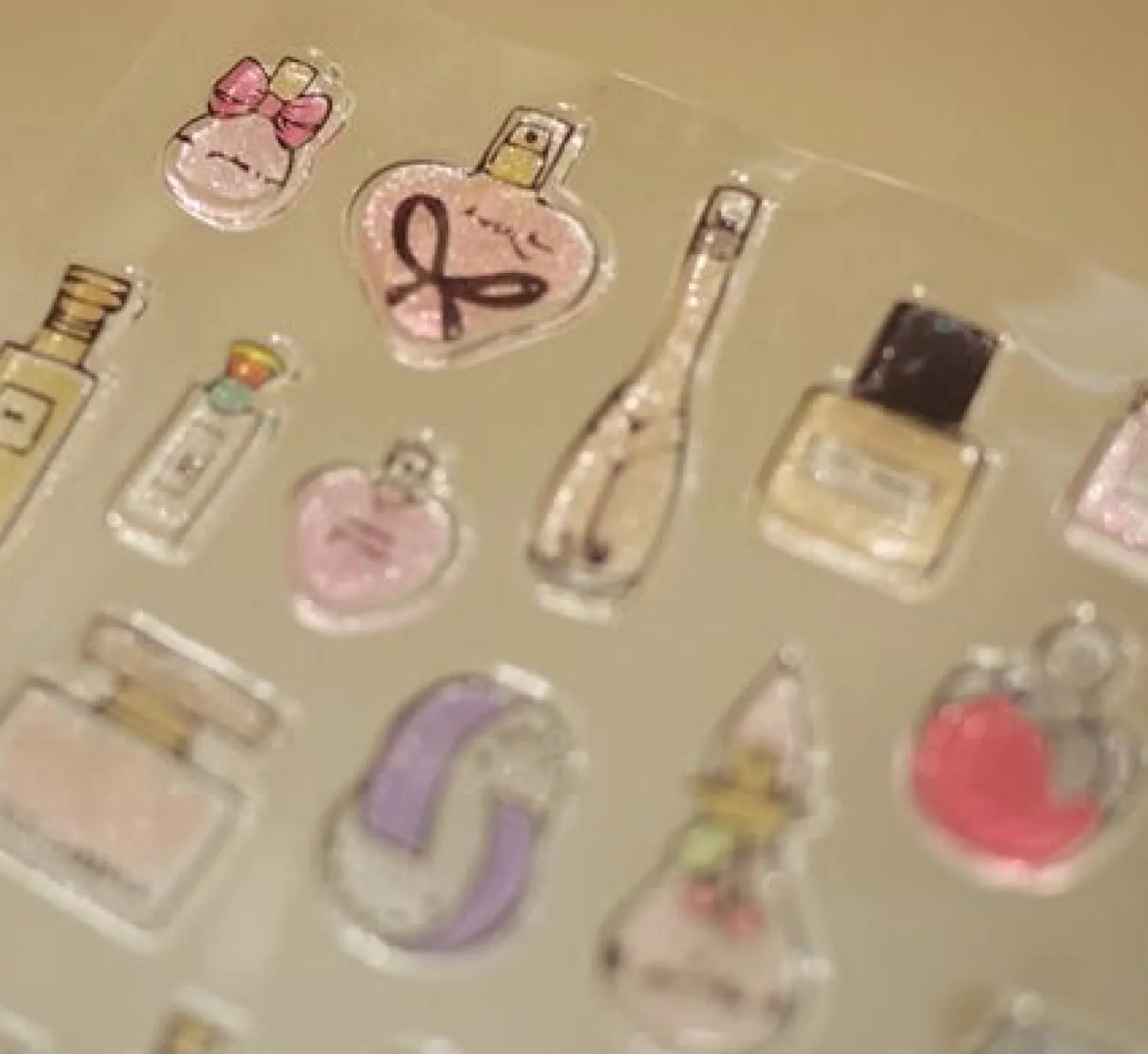 Perfume Epoxy Deco Sticker