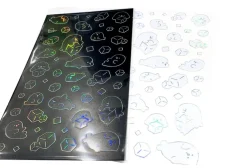 Petit Hologram Line Deco Sticker