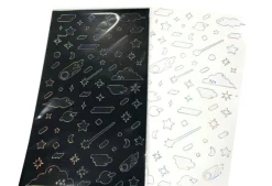 Petit Hologram Line Deco Sticker