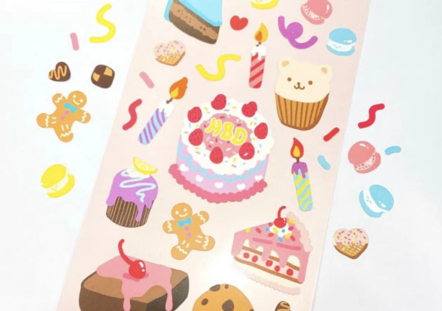 Petit Illustration Deco Sticker