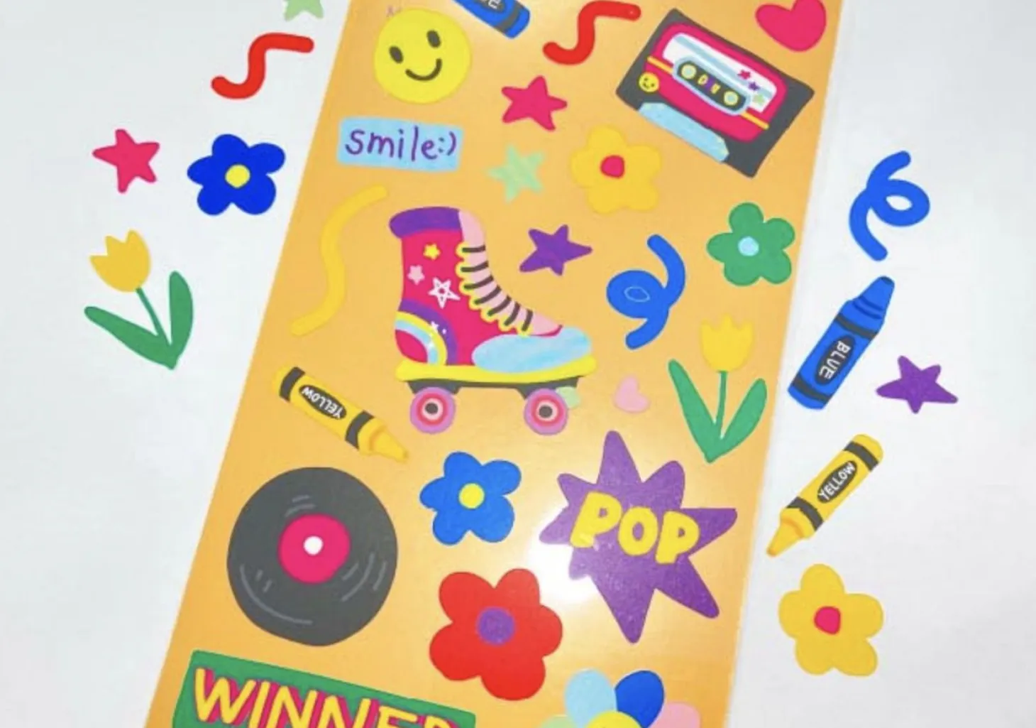 Petit Illustration Deco Sticker