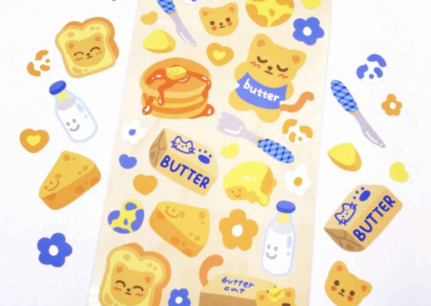 Petit Illustration Deco Sticker