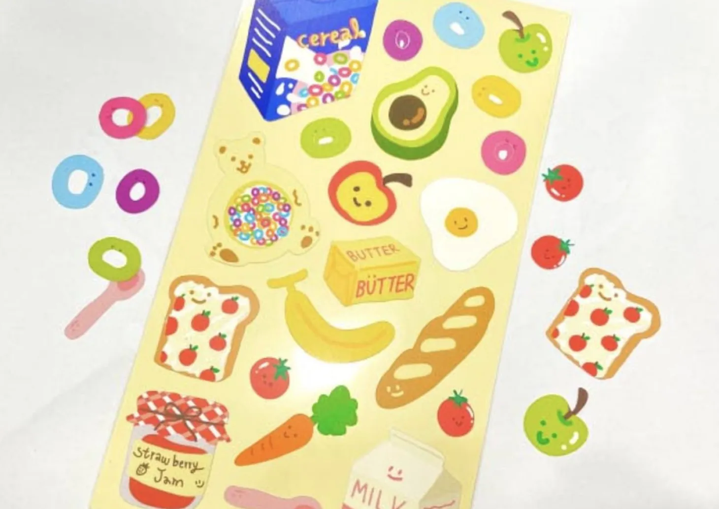 Petit Illustration Deco Sticker