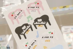 Piano Deco Sticker