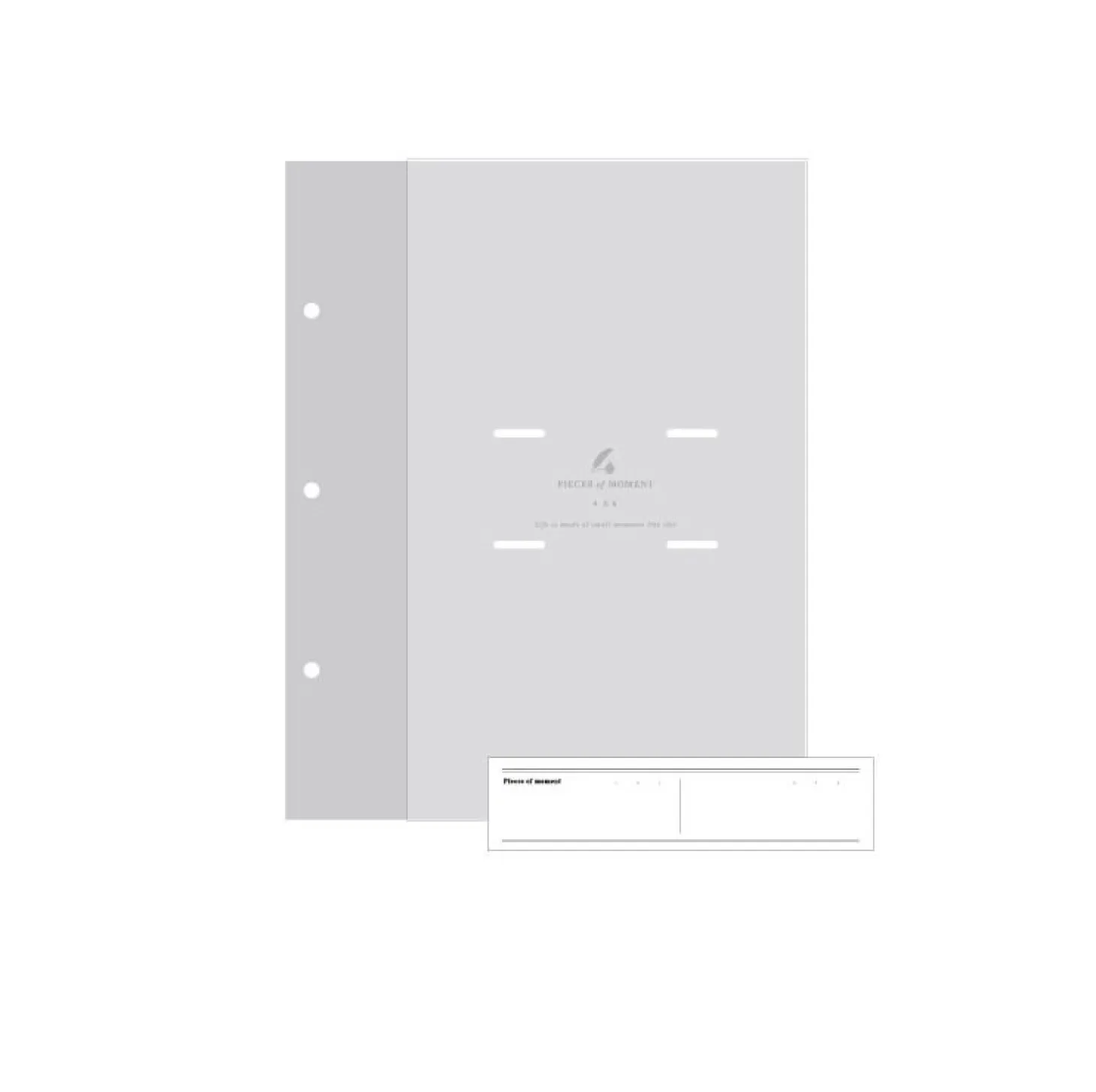 Pieces of Moment Memory Binder Refill