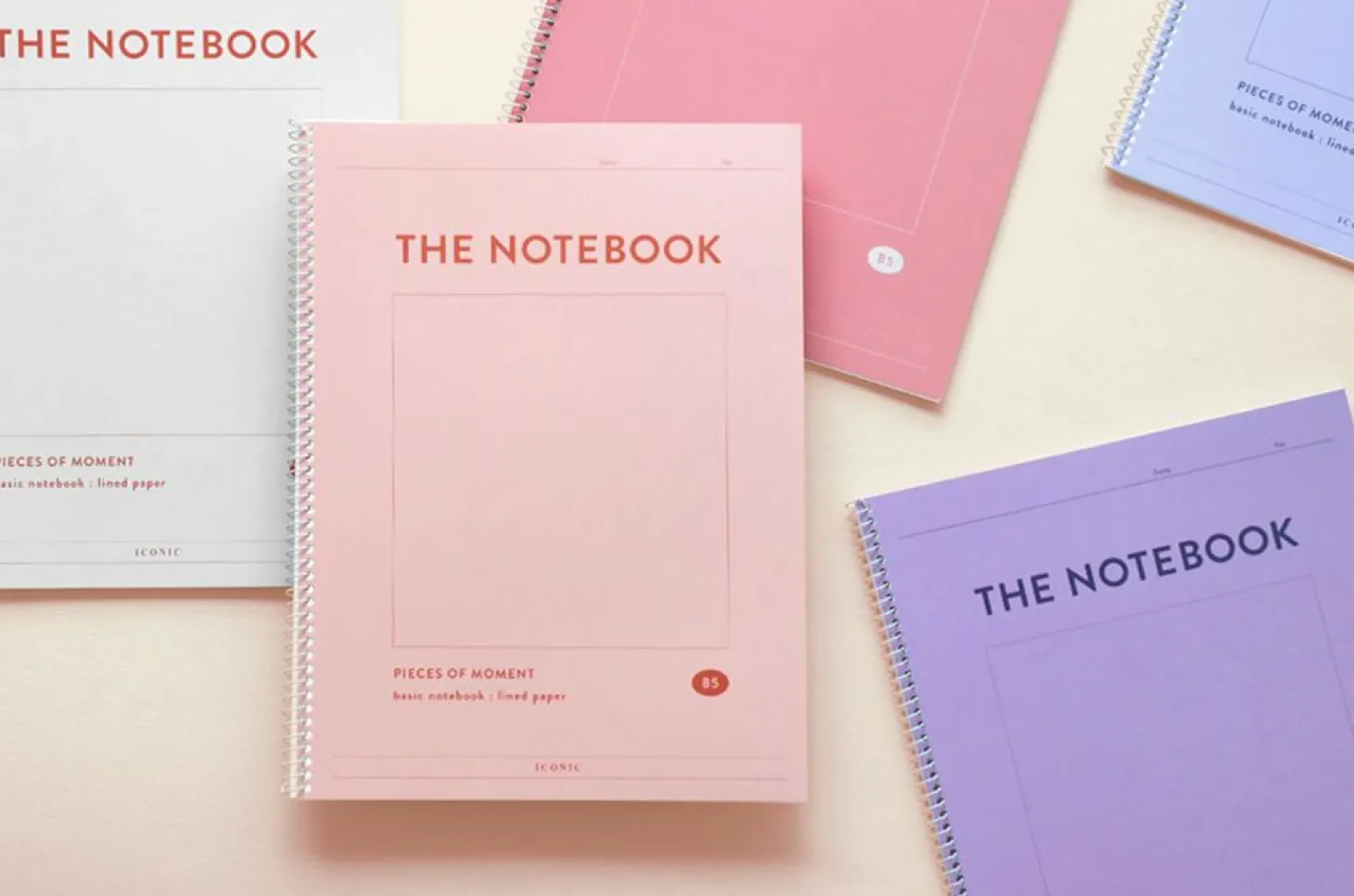 Pieces of Moment Spiral Lined Notebook