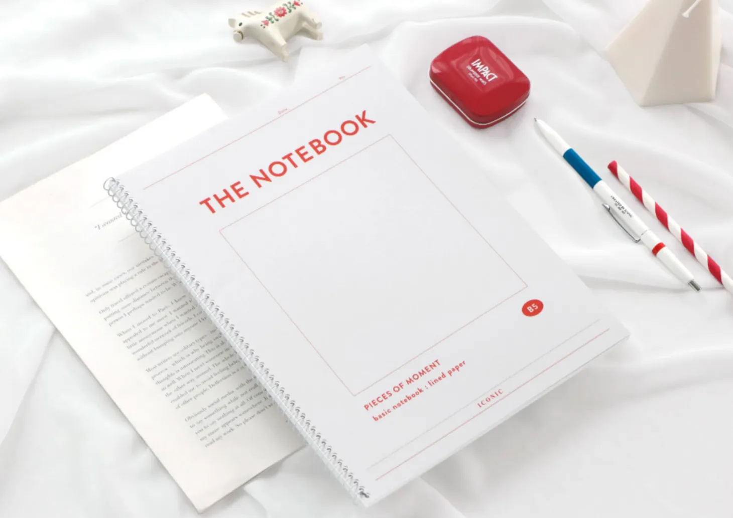 Pieces of Moment Spiral Lined Notebook