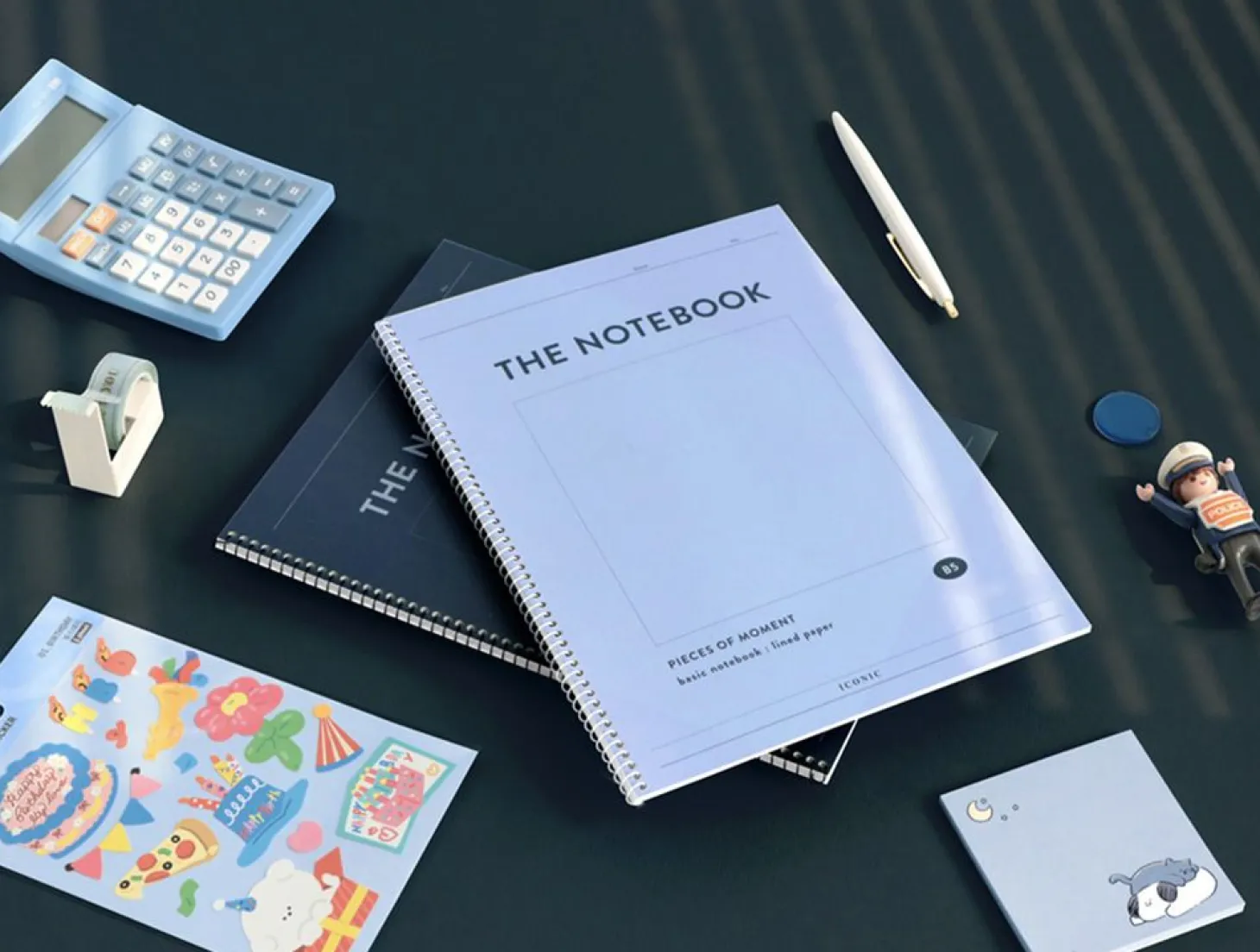 Pieces of Moment Spiral Lined Notebook
