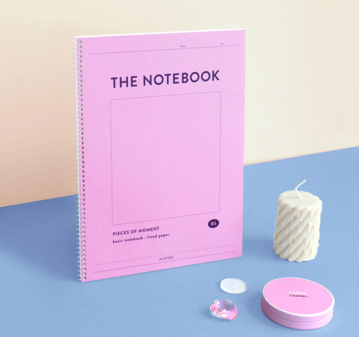 Pieces of Moment Spiral Lined Notebook