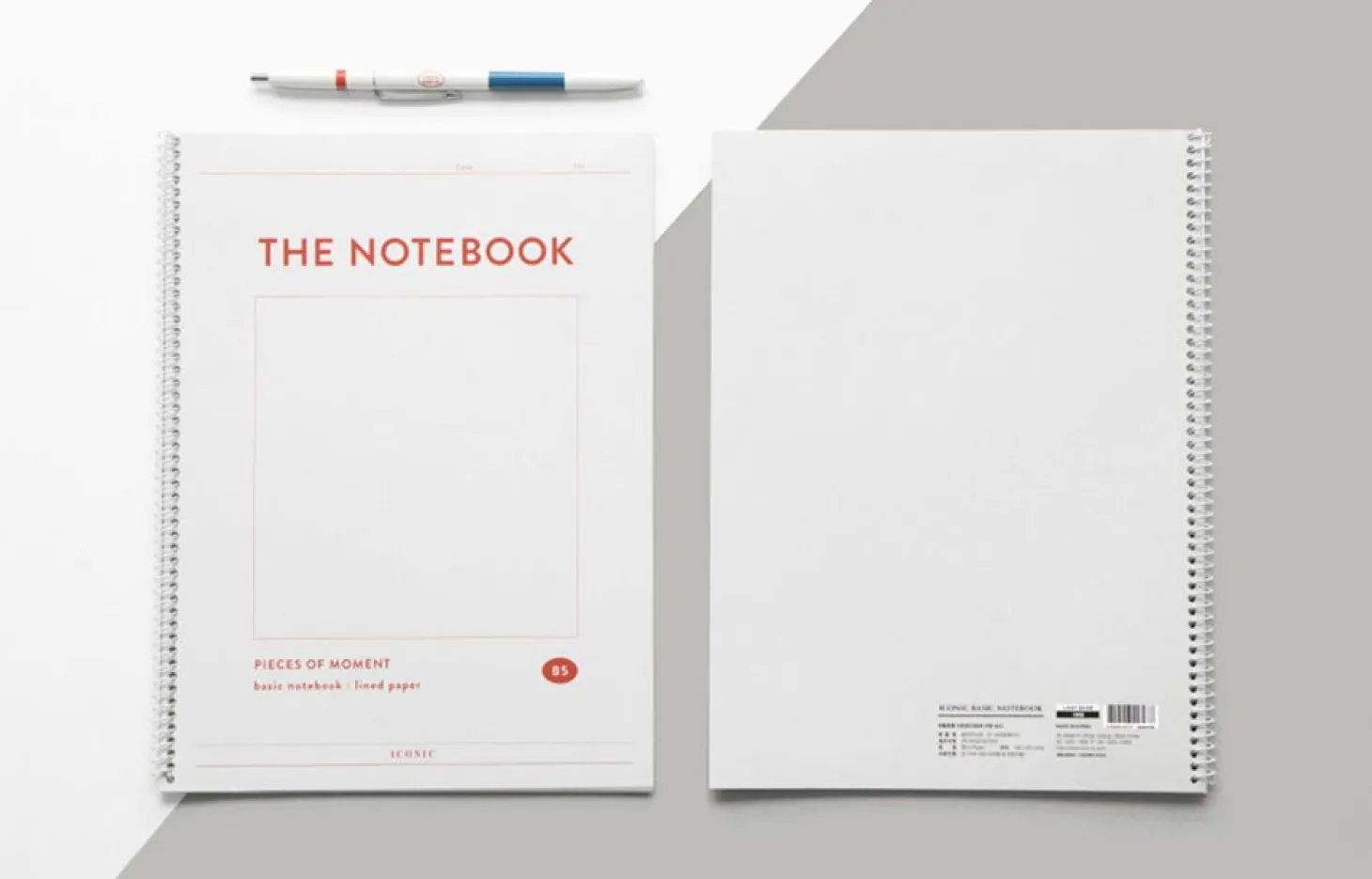 Pieces of Moment Spiral Lined Notebook