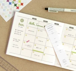 Pigments Grid Notebook