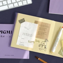 Pigments Grid Notebook