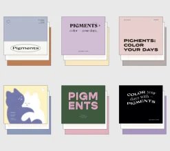 Pigments Grid Notebook