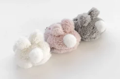 Piyo Bunny Fluffy Key Ring