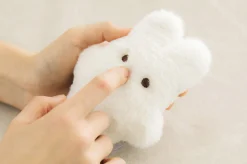 Piyo Bunny Fur Key Ring