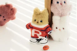 Piyo Bunny Fur Key Ring