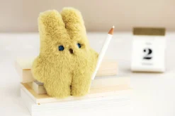 Piyo Bunny Fur Key Ring