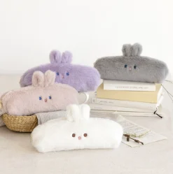 Piyo Bunny Fur Pen Pouch