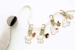 Piyo Bunny Metal Key Ring