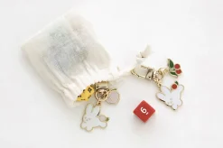 Piyo Bunny Metal Key Ring
