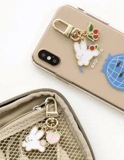 Piyo Bunny Metal Key Ring