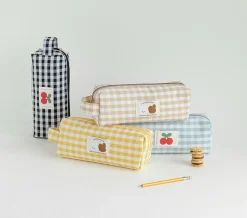 Piyo Check Pencil Pouch