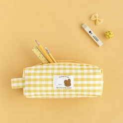 Piyo Check Pencil Pouch
