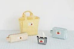 Piyo Check Pencil Pouch