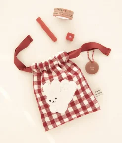Piyo Drawstring Mini Pouch