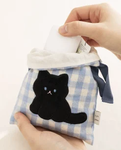 Piyo Drawstring Pencil Pouch