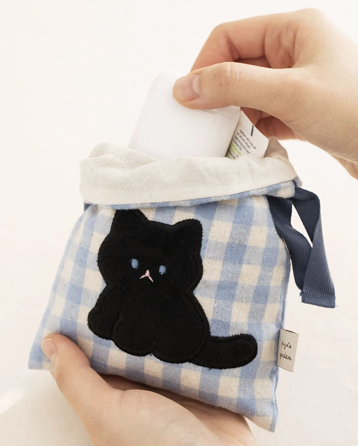Piyo Drawstring Pencil Pouch