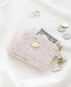 Piyo Tweed Card Pouch