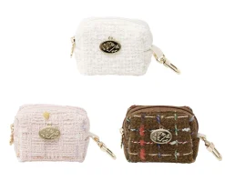 Piyo Tweed Earphone Pouch