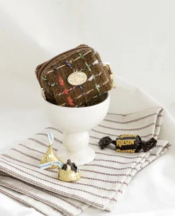 Piyo Tweed Earphone Pouch