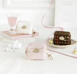 Piyo Tweed Earphone Pouch