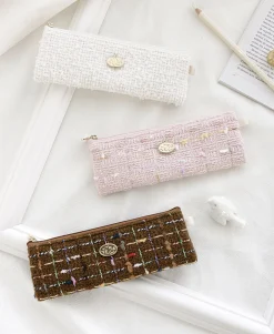 Piyo Tweed Pencil Pouch